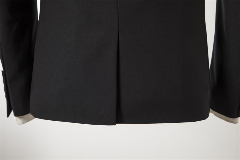 Black Executive Suit — Ideal for Business & Office Wear