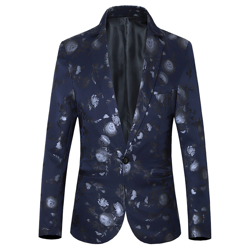 Floral Print Blazer — Ideal for Parties & Fashion Events