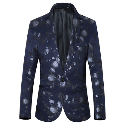 Floral Print Blazer — Ideal for Parties & Fashion Events