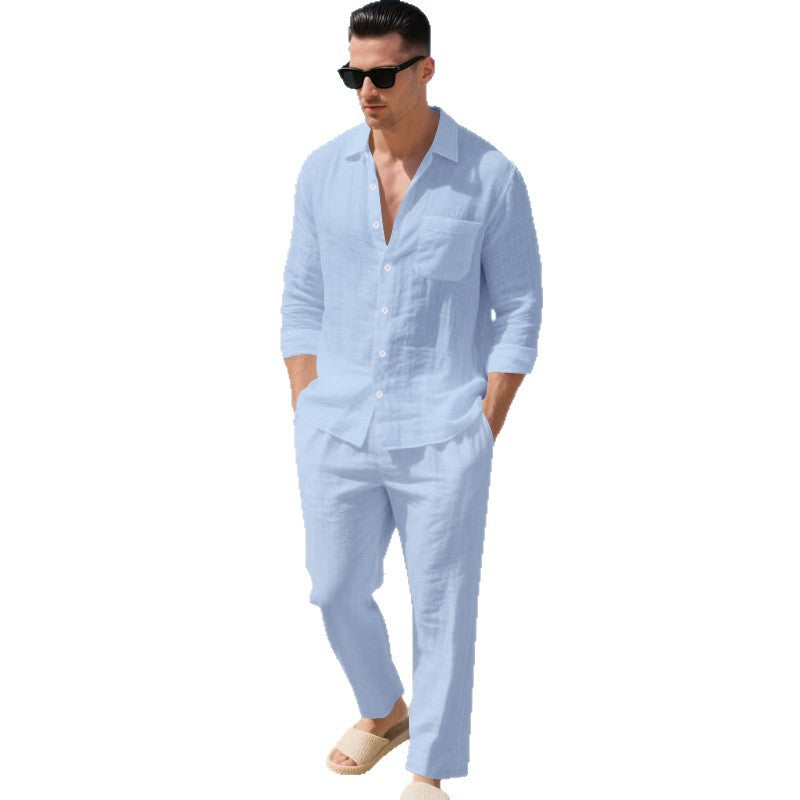Resort Edition Loose-Fit Shirt & Pants Set