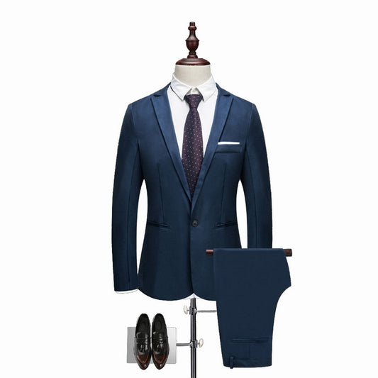 Camel Executive Suit — Ideal for Business & Formal Wear