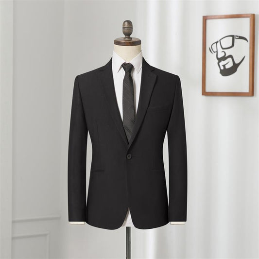 Black Executive Suit — Ideal for Business & Office Wear
