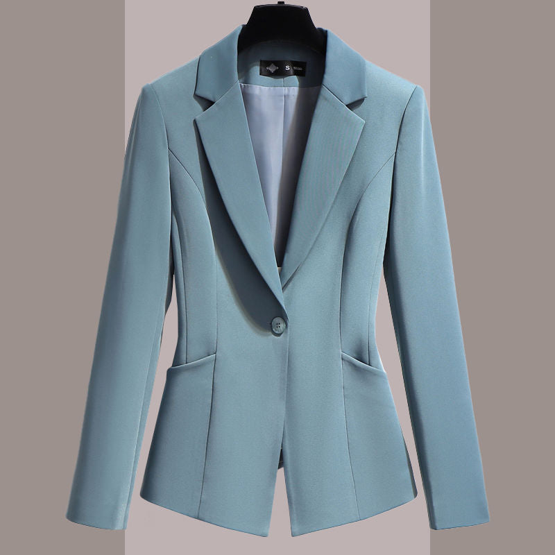 Light Blue Executive Suit — Ideal for Business & Office Wear