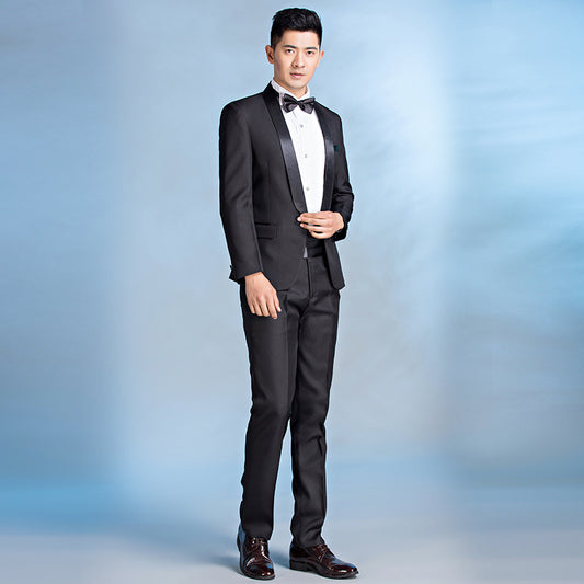 Black Tuxedo Suit — Ideal for Black-Tie & Formal Events
