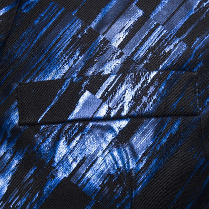Printed Single-Breasted Suit — For Stylish Event Wear
