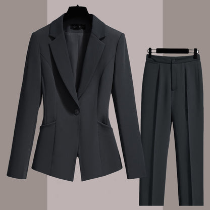 Light Blue Executive Suit — Ideal for Business & Office Wear
