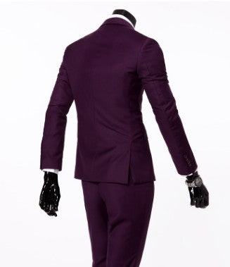 Sky Blue Slim Suit — Ideal for Weddings & Celebrations