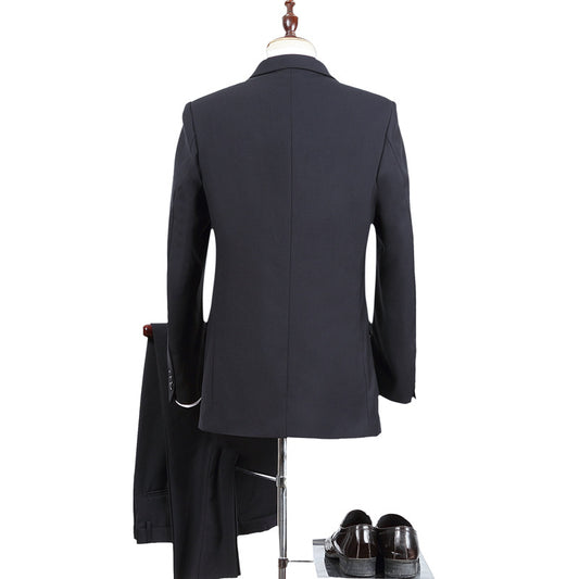 Black Executive Suit — Ideal for Business & Formal Meetings