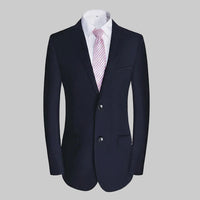Dark Navy Executive Suit — Ideal for Business & Office Wear