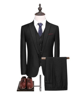 Black Executive Suit — Ideal for Business & Formal Events