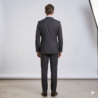 Black Executive Suit — Ideal for Business & Formal Meetings