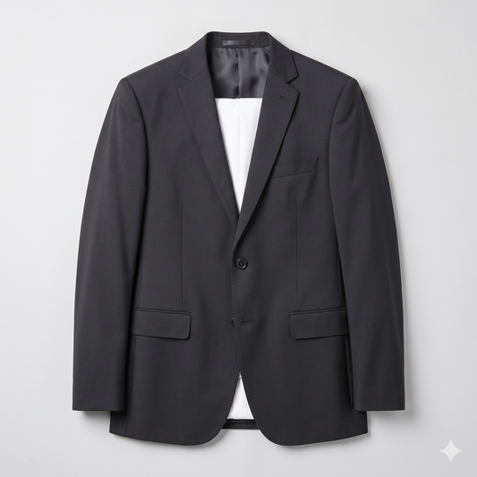 Black Executive Suit — Ideal for Business & Formal Meetings