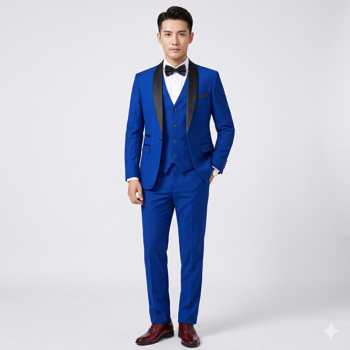 Royal Blue Tuxedo — Ideal for Grooms & Special Events