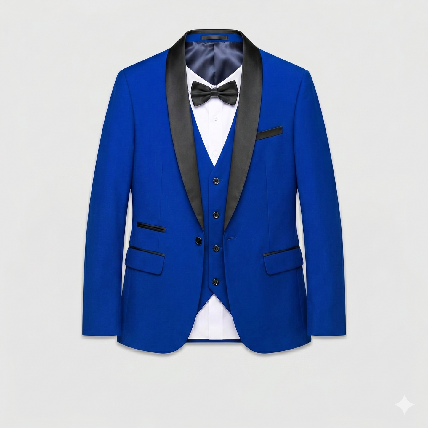 Royal Blue Tuxedo — Ideal for Grooms & Special Events