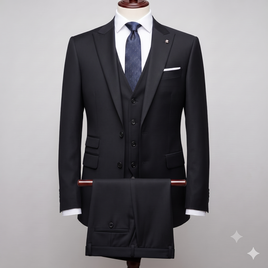 Burgundy Slim Suit — Ideal for Weddings & Special Events
