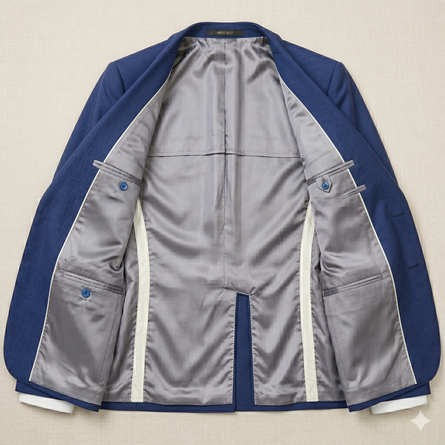 Royal Blue Suit — Ideal for Banquets & Events
