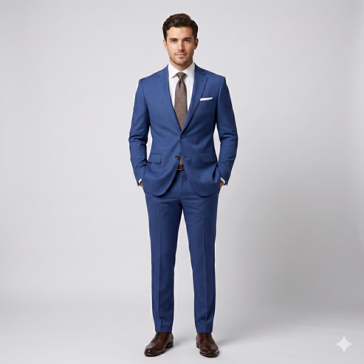 Royal Blue Suit — Ideal for Banquets & Events