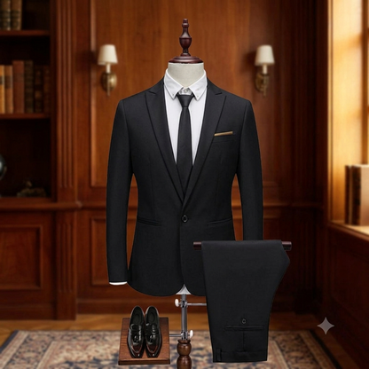 Camel Executive Suit — Ideal for Business & Formal Wear