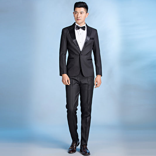 Black Tuxedo Suit — Ideal for Black-Tie & Formal Events