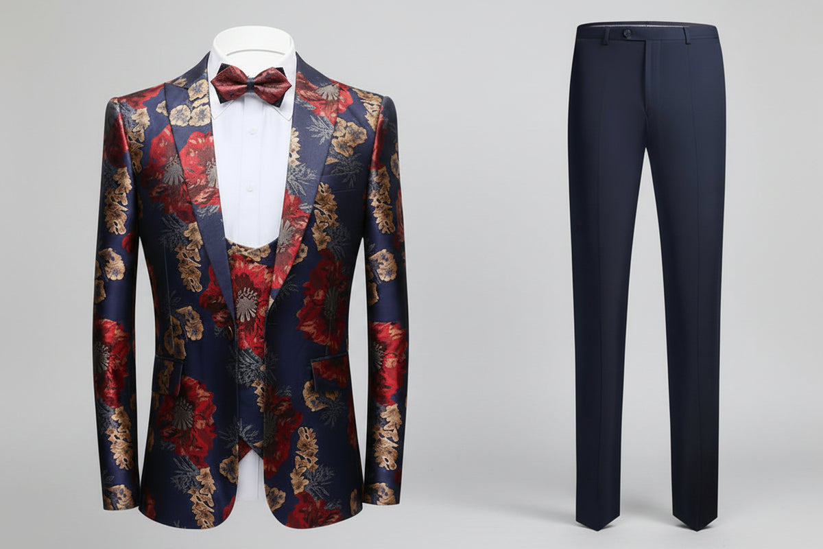 Men's Business Casual Business Host Wedding Suits