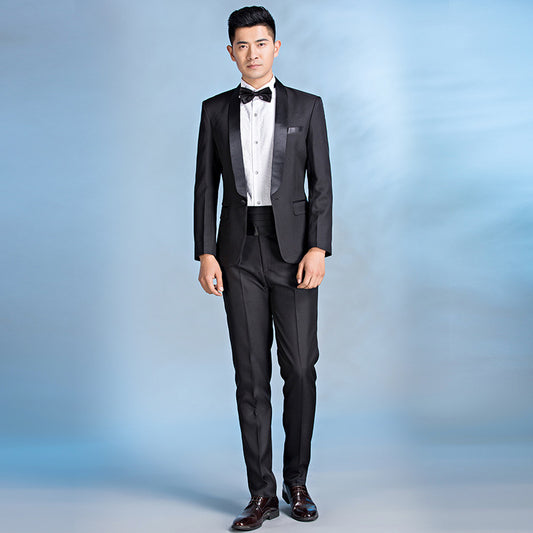 Black Tuxedo Suit — Ideal for Black-Tie & Formal Events