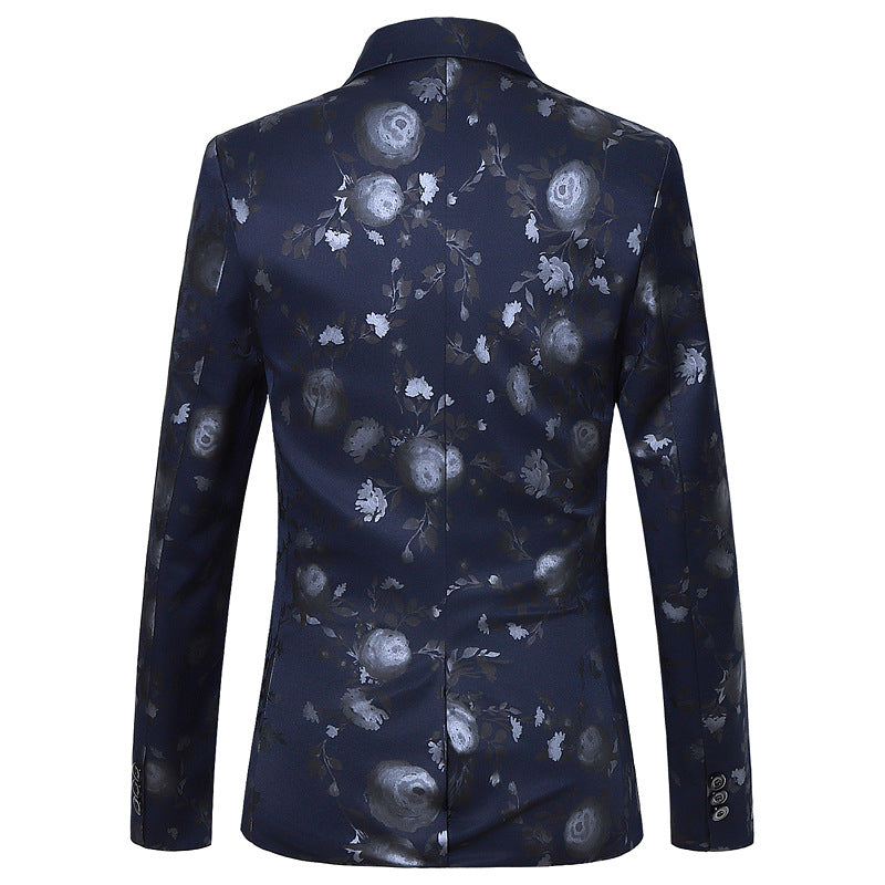 Floral Print Blazer — Ideal for Parties & Fashion Events