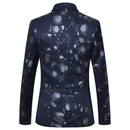 Floral Print Blazer — Ideal for Parties & Fashion Events