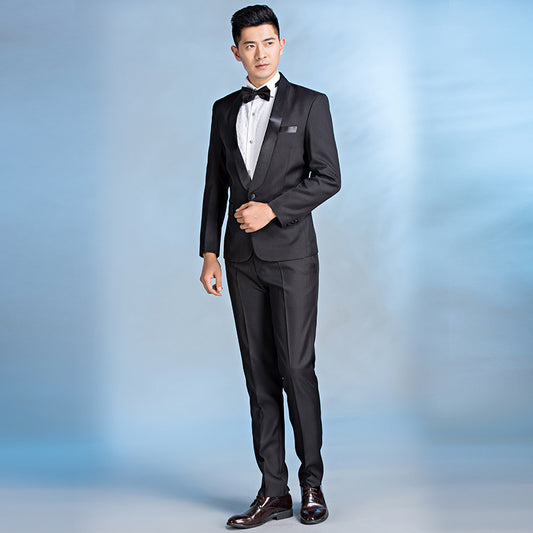 Black Tuxedo Suit — Ideal for Black-Tie & Formal Events