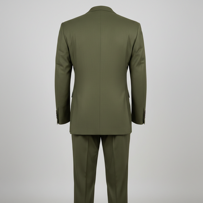 Olive Green Executive Suit — For Smart Casual & City