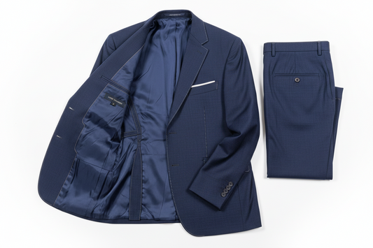 Black Executive Three-Piece Suit — For Business & Formal Wear