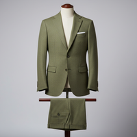 Olive Green Executive Suit — For Smart Casual & City