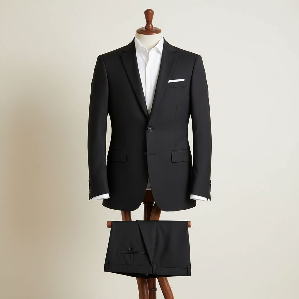 Navy Executive Suit — Modern City & Business Wear